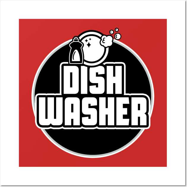 Dishwasher Matching Family Thanksgiving and Christmas Shirts Wall Art by fishbiscuit